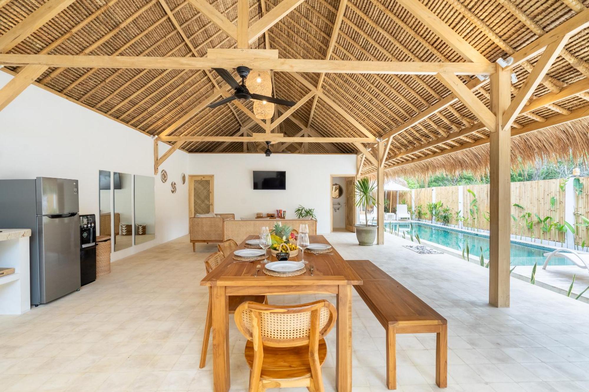 Villa Kelapa Kucing Gili Air Kültér fotó