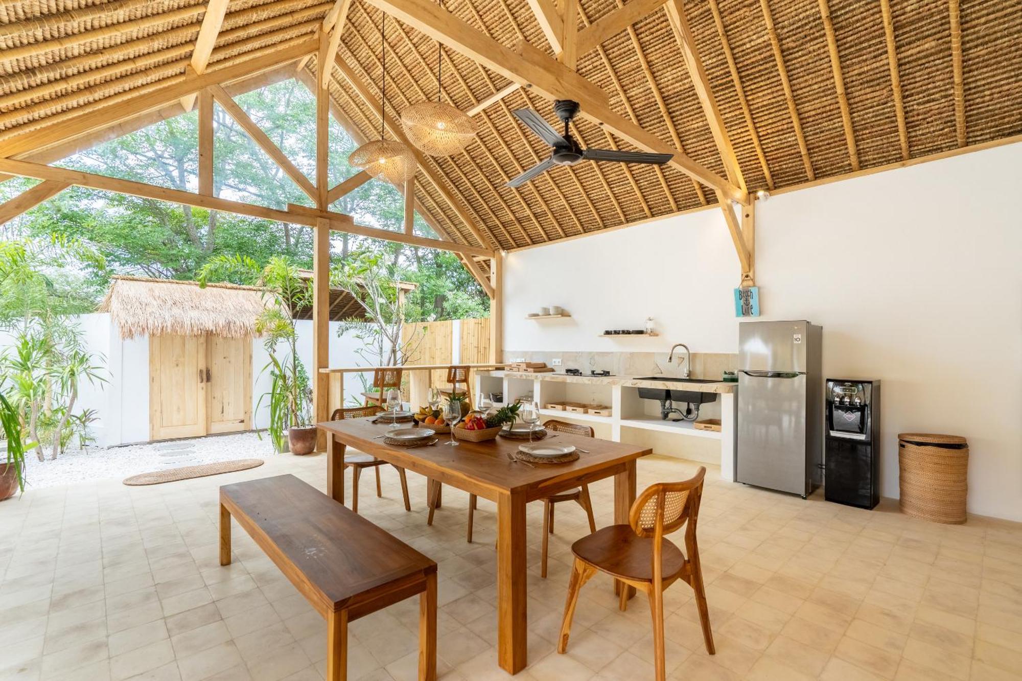 Villa Kelapa Kucing Gili Air Kültér fotó