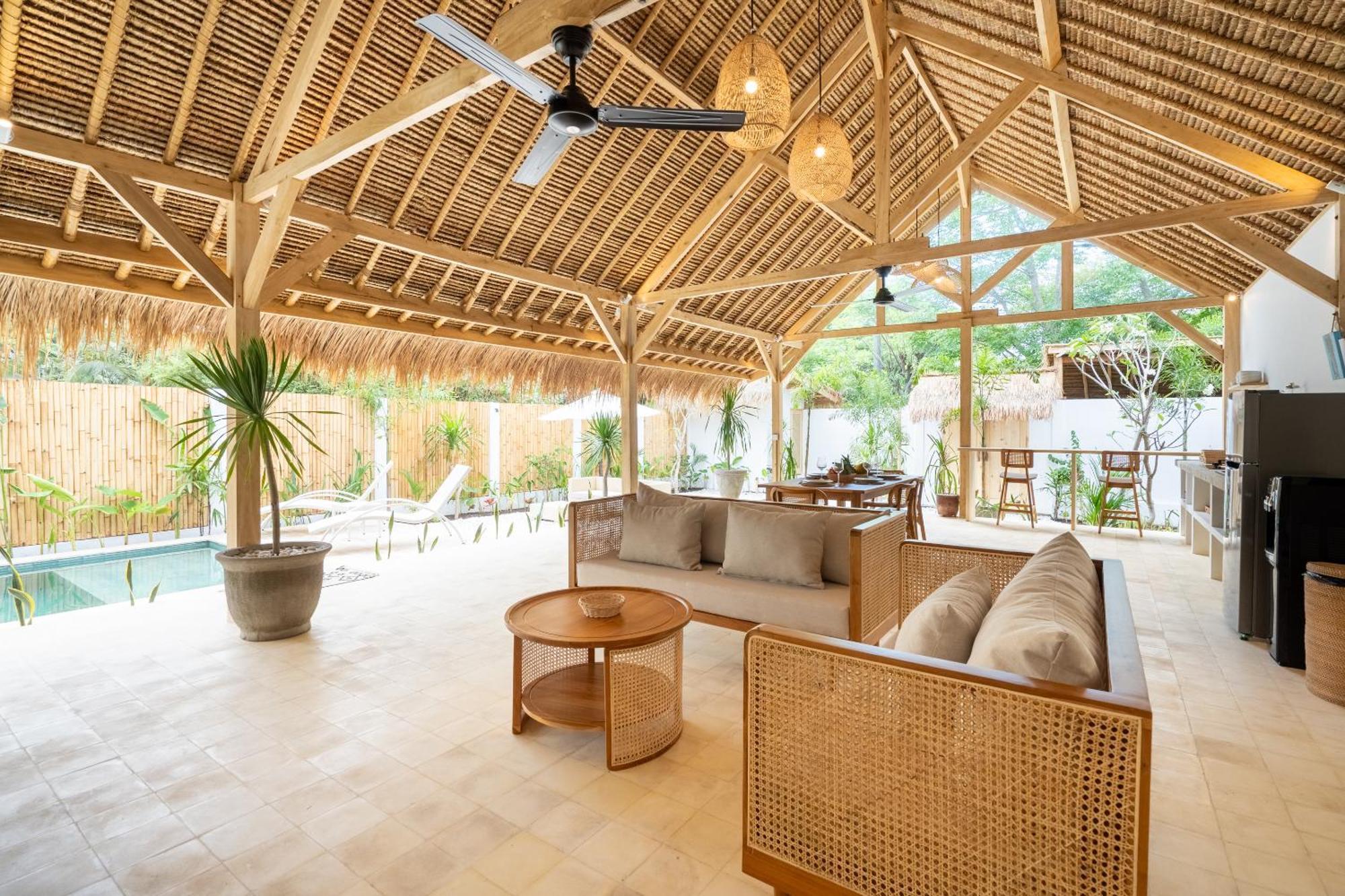 Villa Kelapa Kucing Gili Air Kültér fotó