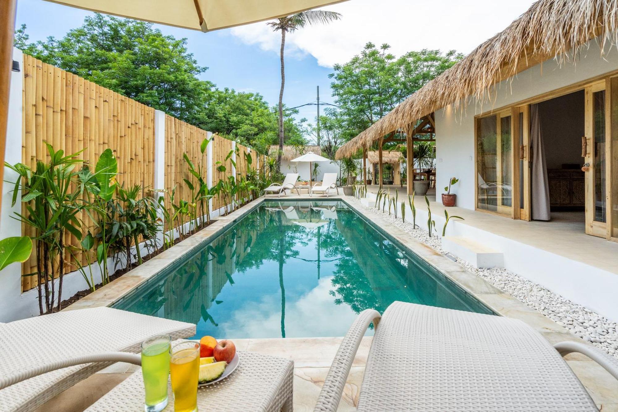 Villa Kelapa Kucing Gili Air Kültér fotó