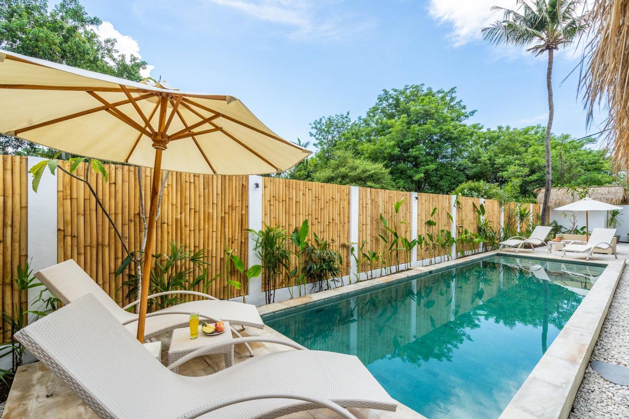 Villa Kelapa Kucing Gili Air Kültér fotó