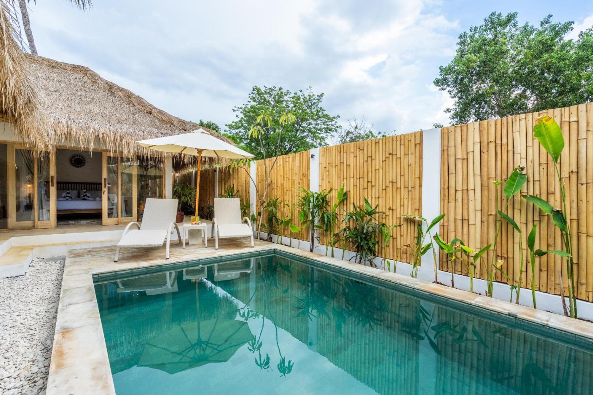 Villa Kelapa Kucing Gili Air Kültér fotó