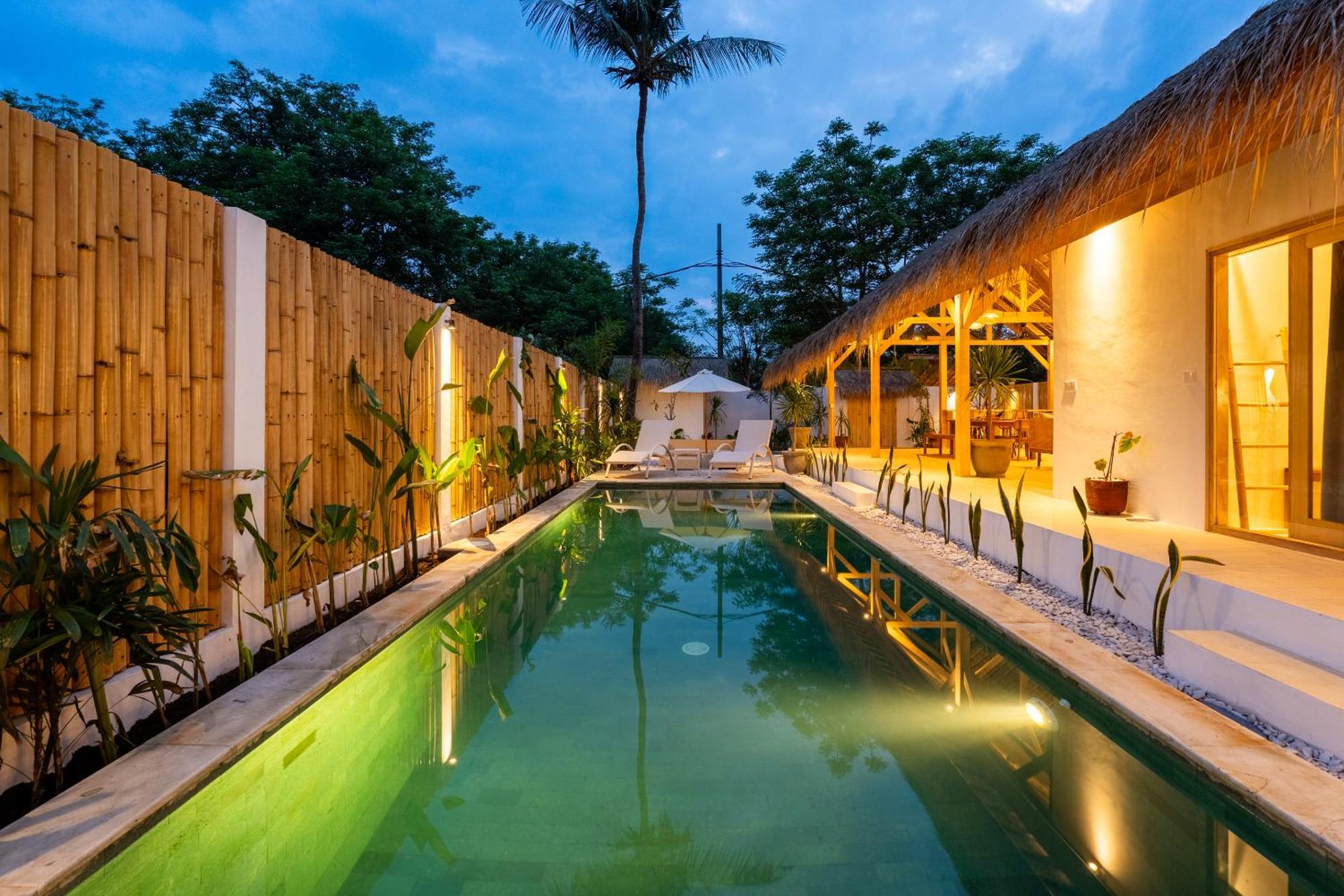Villa Kelapa Kucing Gili Air Kültér fotó