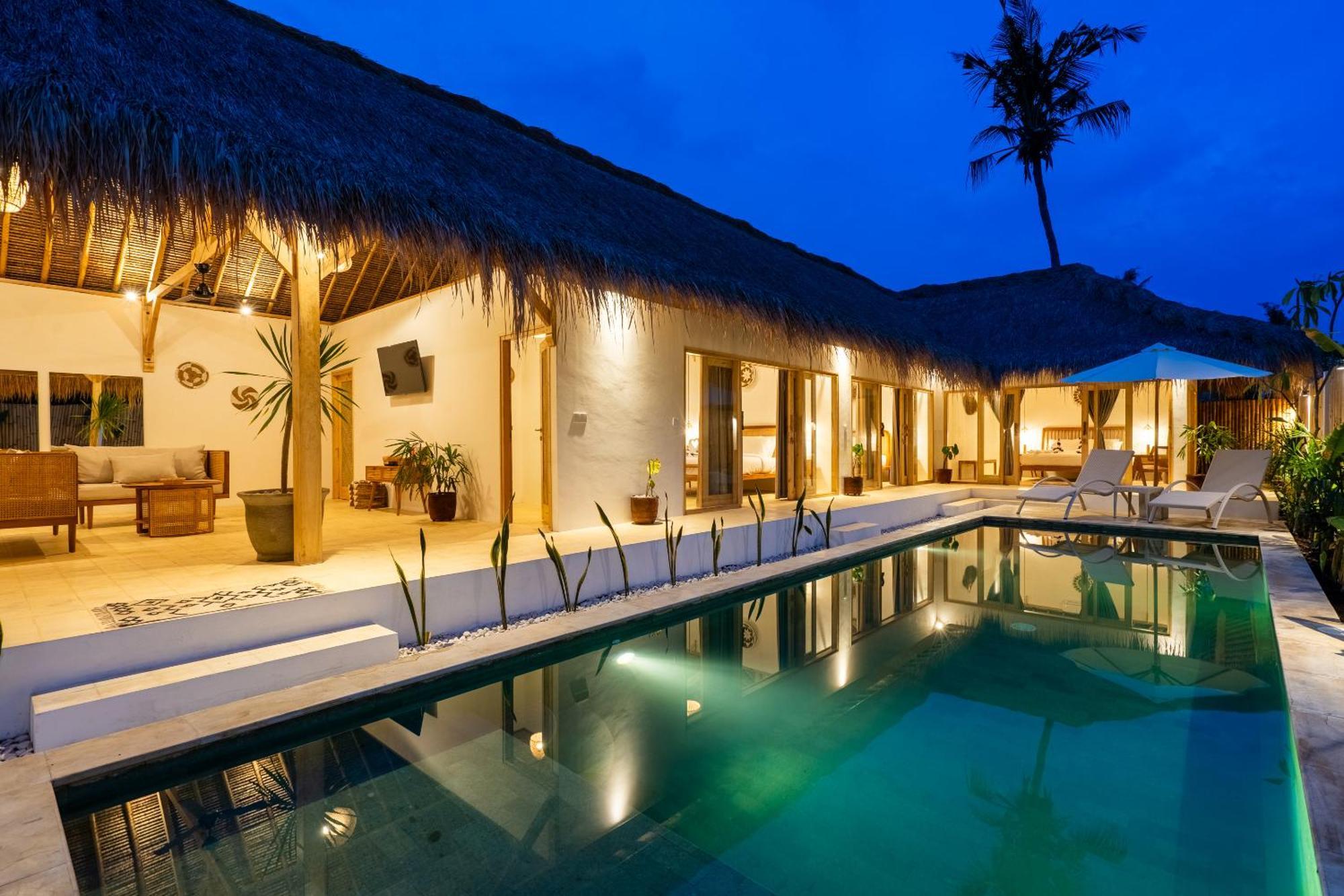 Villa Kelapa Kucing Gili Air Kültér fotó