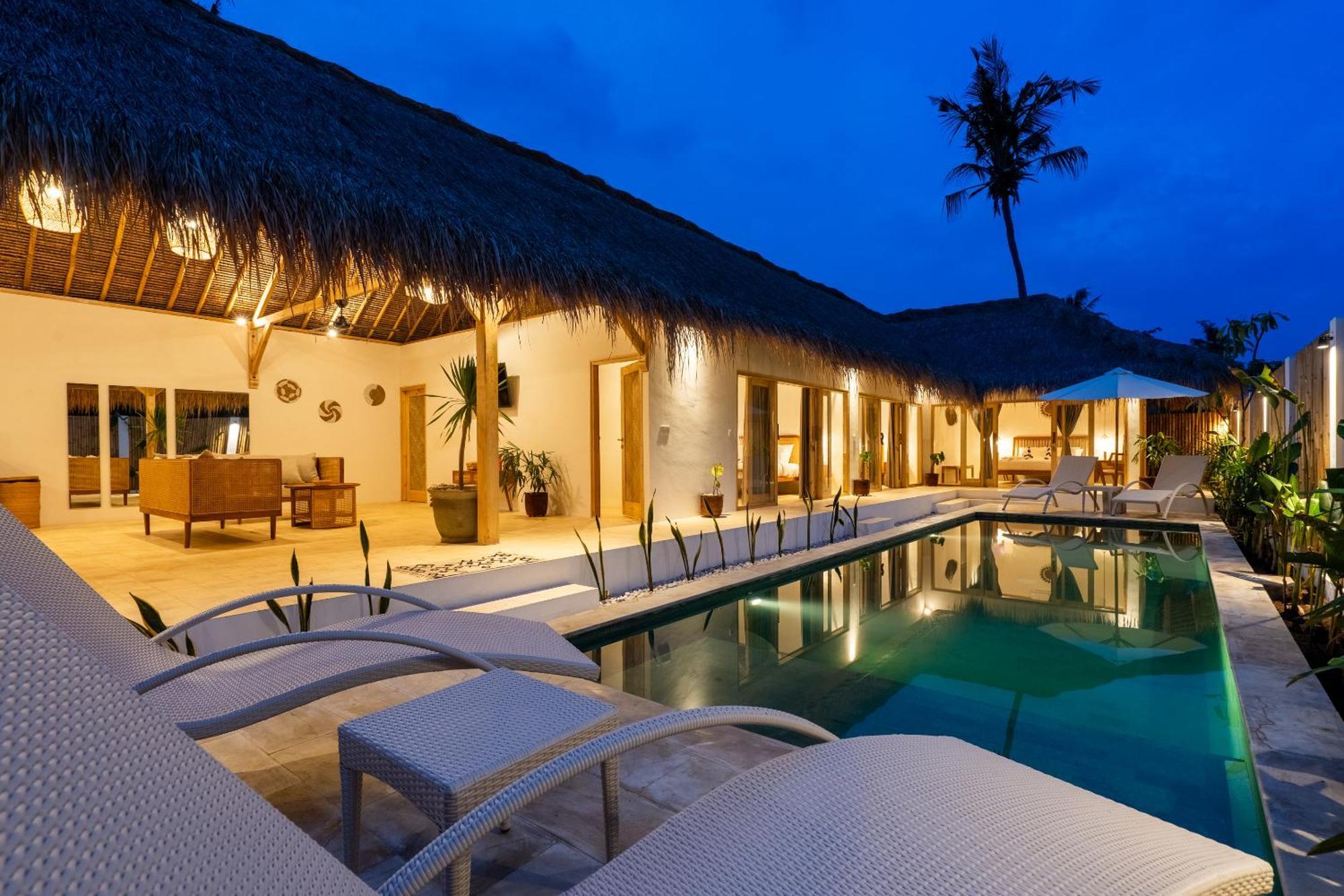 Villa Kelapa Kucing Gili Air Kültér fotó
