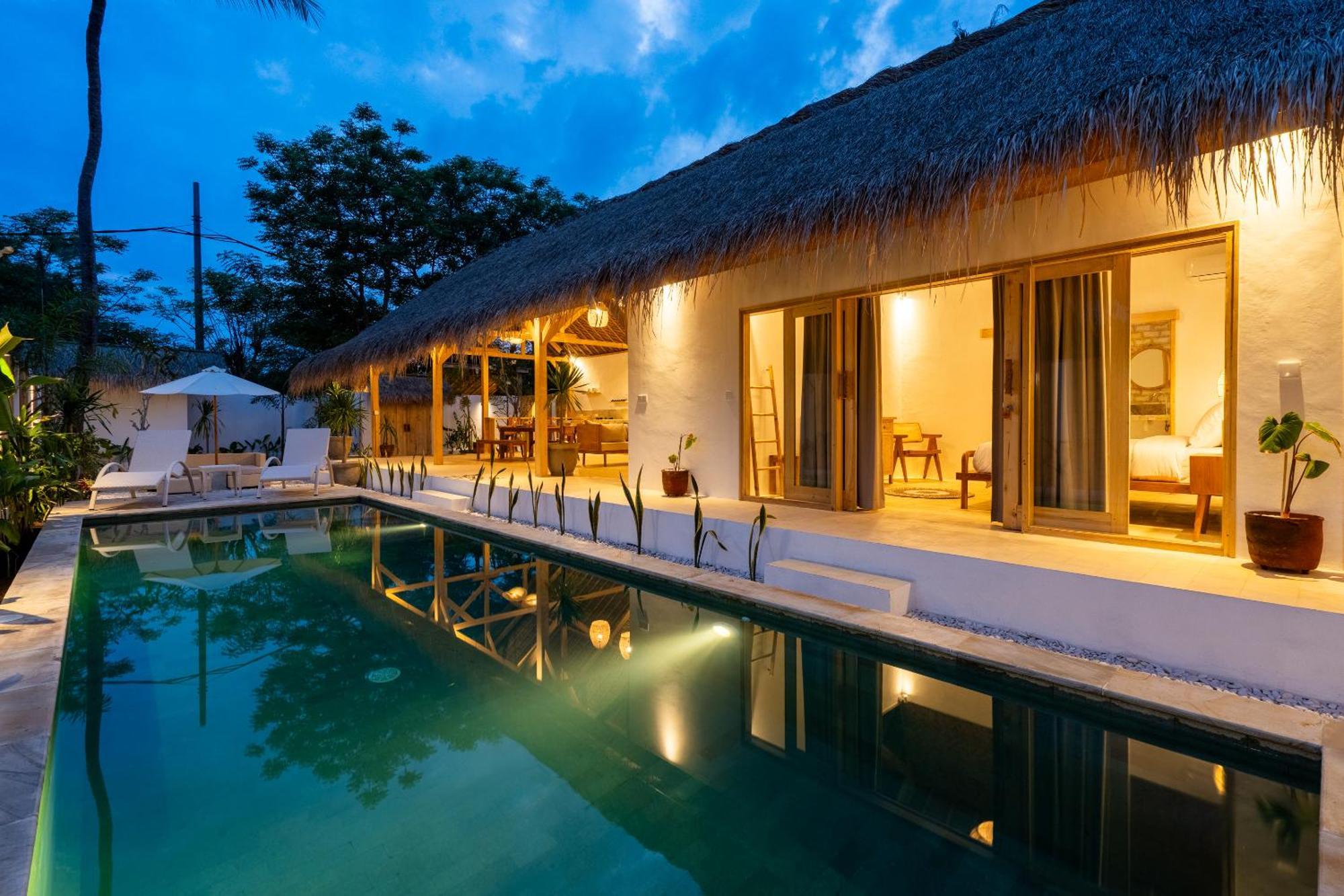 Villa Kelapa Kucing Gili Air Kültér fotó