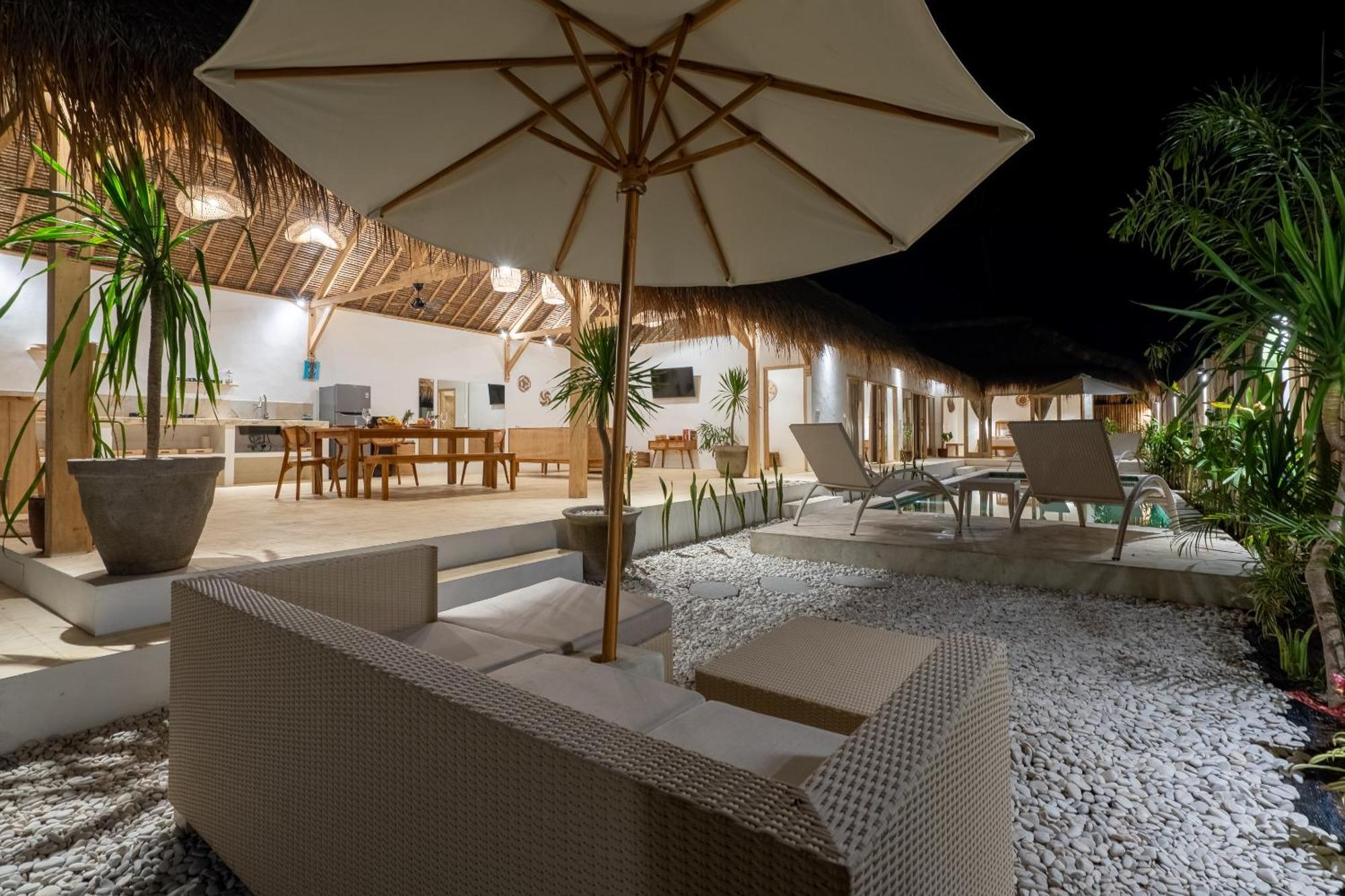 Villa Kelapa Kucing Gili Air Kültér fotó