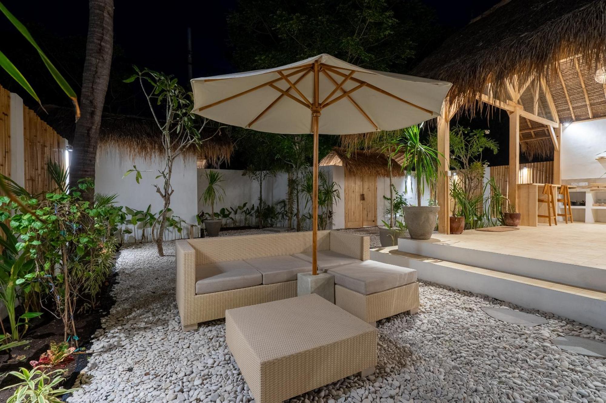 Villa Kelapa Kucing Gili Air Kültér fotó