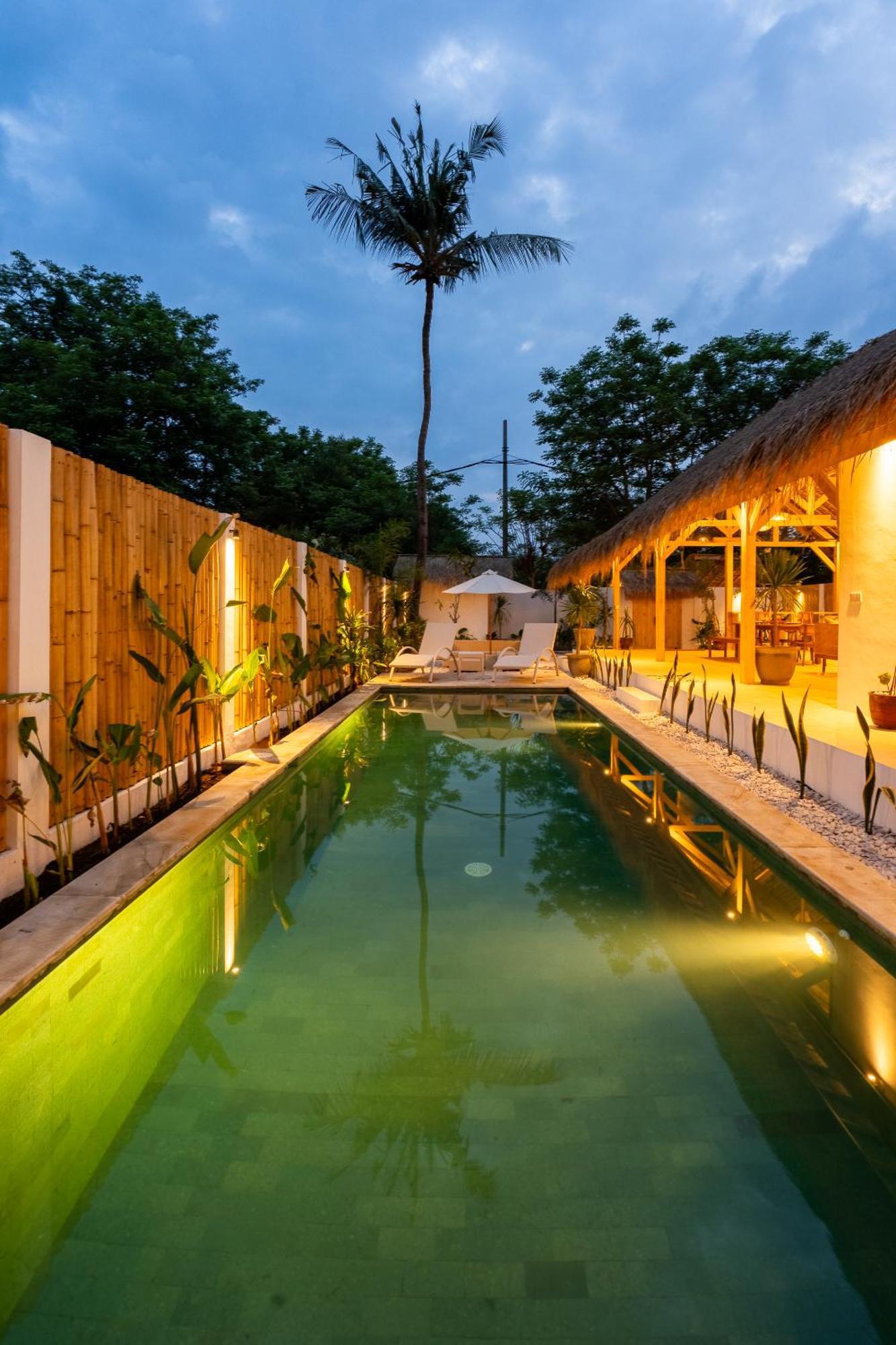 Villa Kelapa Kucing Gili Air Kültér fotó