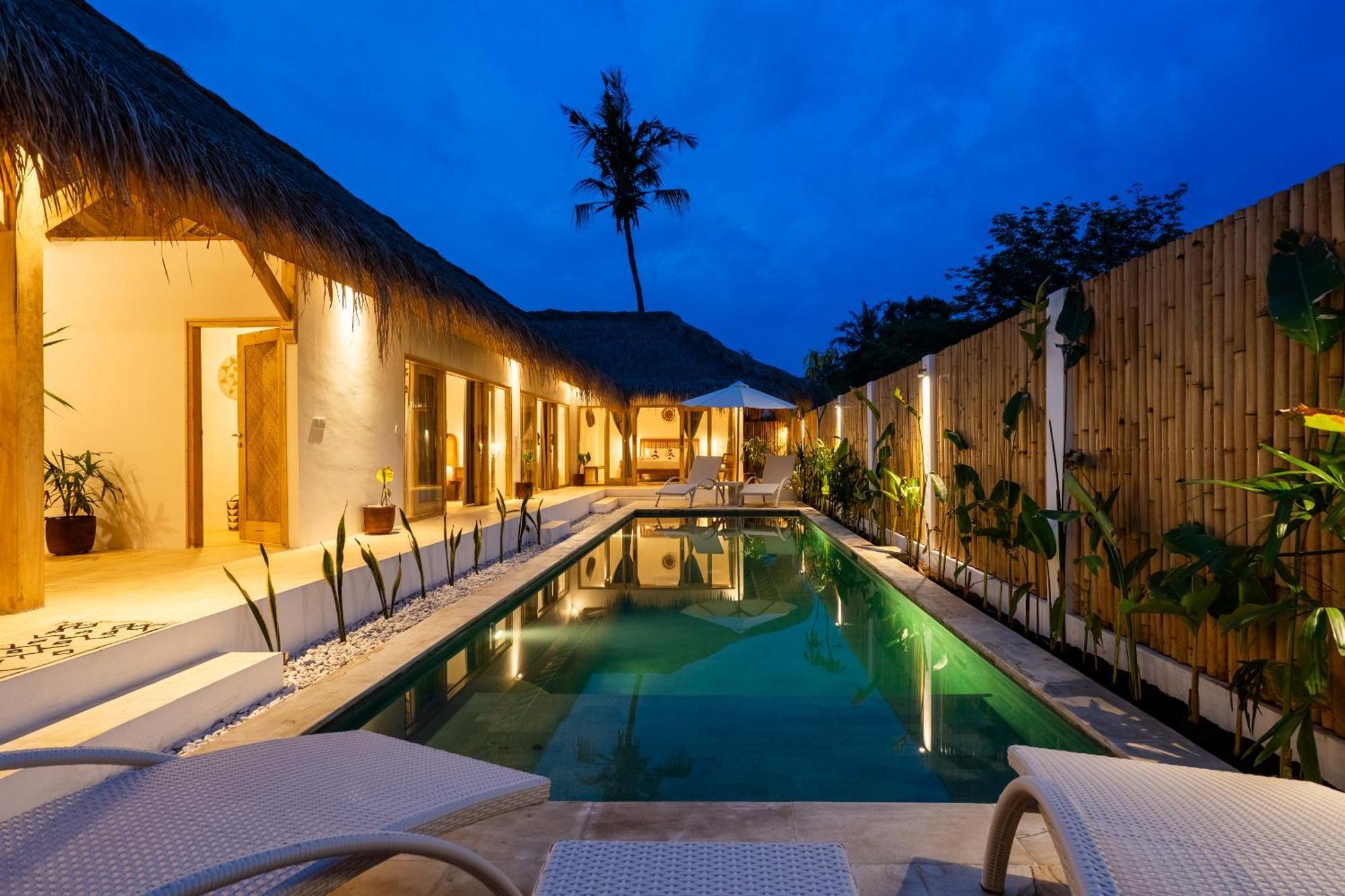 Villa Kelapa Kucing Gili Air Kültér fotó
