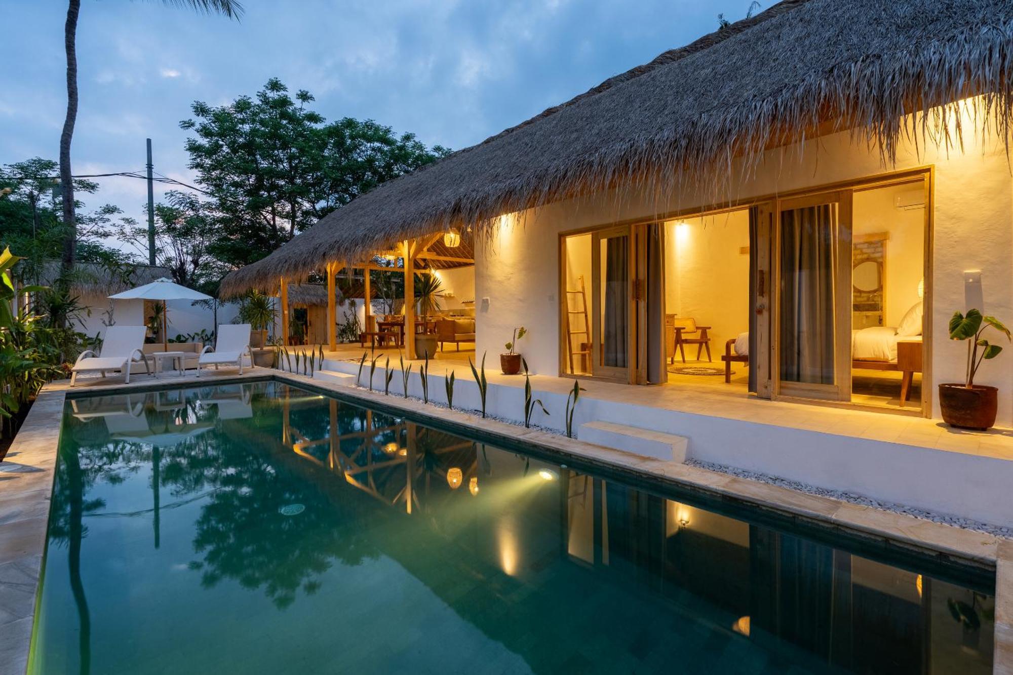Villa Kelapa Kucing Gili Air Kültér fotó